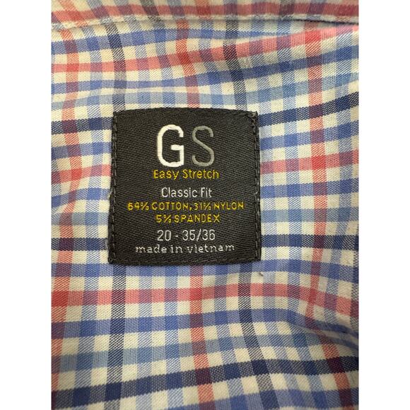 GS Men's 20 | 35-36 Button-Down Long Sleeve Shirt - Picture 5 of 10